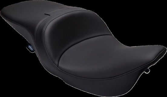 Drag Specialties Seats Seat Freedom Tour, Blk Smth Solar Vinyl, Flht/R i gruppen Reservdelar & Tillbehr / Ram och chassidelar / Sadlar / Sadlar Touring hos Blixt&Dunder AB (08011508)