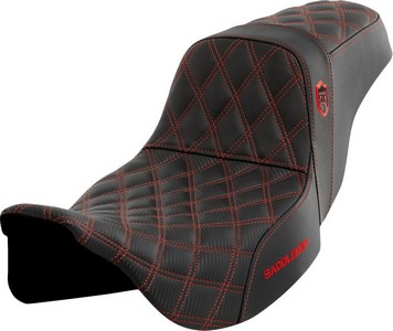 Saddlemen Pro Series Sdc Performance Seat - Without Backrest - Red Sti i gruppen Reservdelar & Tillbehr / Ram och chassidelar / Sadlar / Sadlar Touring hos Blixt&Dunder AB (08011659)