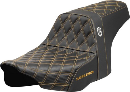 Saddlemen Seat Sdc Performance Grip Gold Stitch Seat Sdc Performance G i gruppen Reservdelar & Tillbehr / Ram och chassidelar / Sadlar / Sadlar Touring hos Blixt&Dunder AB (08012006)