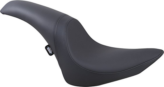 Drag Specialties Seat Predator Rear Full Length Vinyl Black Seat Pred i gruppen Reservdelar & Tillbehr / Ram och chassidelar / Sadlar / Sadlar Softail hos Blixt&Dunder AB (08020401)