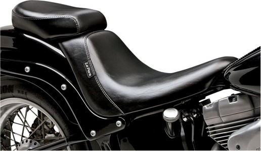 Le Pera Pillion Pad Bare Bones Smooth Black Seat Pillion Wd Fxst06-10 i gruppen Reservdelar & Tillbehr / Ram och chassidelar / Sadlar / Sadlar Softail hos Blixt&Dunder AB (08020562)