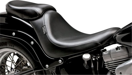 Le Pera Pillion Pad Silhouette Smooth Black Seat Pillion Sildlx 06-10 i gruppen Reservdelar & Tillbehr / Ram och chassidelar / Sadlar / Sadlar Softail hos Blixt&Dunder AB (08020563)