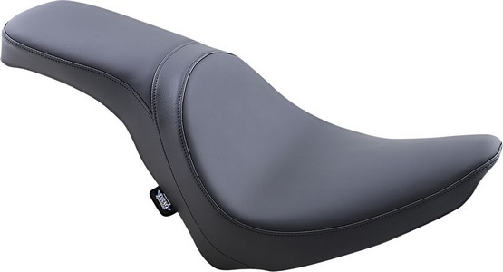 Drag Specialties Seat Predator 2-Up Standard Rear Smooth Vinyl Black S i gruppen Reservdelar & Tillbehr / Ram och chassidelar / Sadlar / Sadlar Softail hos Blixt&Dunder AB (08020790)