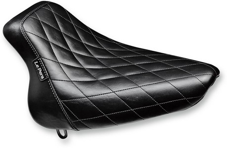 Le Pera Seat Bare Bones Diamond Stitch Black Seat Bbone 00-05 St Dmd i gruppen Reservdelar & Tillbehr / Ram och chassidelar / Sadlar / Sadlar Softail hos Blixt&Dunder AB (08020815)