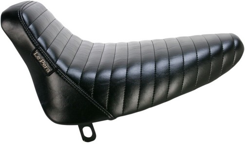 Le Pera Bare Bones Seat Pleated Black Seat Bbone 84-99 St Plt i gruppen Reservdelar & Tillbehr / Ram och chassidelar / Sadlar / Sadlar Softail hos Blixt&Dunder AB (08020817)