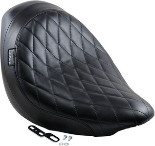 Le Pera Seat Sanora Sport Solo Diamond Black Seat Sanora Sport 06-Diam i gruppen Reservdelar & Tillbehr / Ram och chassidelar / Sadlar / Sadlar Softail hos Blixt&Dunder AB (08020862)