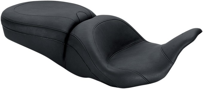 Mustang Lowdown One-Piece Seat 08-Up Flhr/X/T/Tr Low Pla i gruppen Reservdelar & Tillbehr / Ram och chassidelar / Sadlar / Sadlar Touring hos Blixt&Dunder AB (08020886)