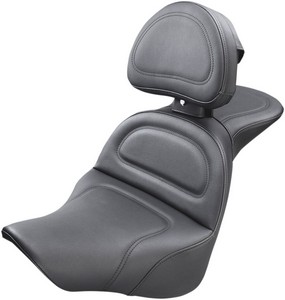 Saddlemen Seat Explorer W/Backrest Black Seat Explorer W/Br i gruppen Reservdelar & Tillbehr / Ram och chassidelar / Sadlar / Saddlemen hos Blixt&Dunder AB (08021029)
