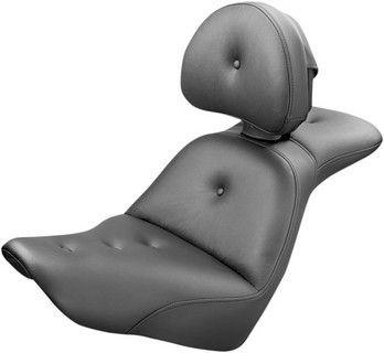 Saddlemen Seat Explorer Road Sofa (Rs) Front/Rear W/Backrest Seat Expl i gruppen Reservdelar & Tillbehr / Ram och chassidelar / Sadlar / Saddlemen hos Blixt&Dunder AB (08021050)