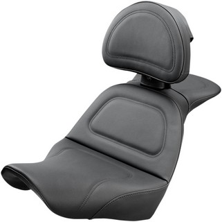 Saddlemen Seat Explorer W/Backrest Black Seat Explorer W/Br i gruppen Reservdelar & Tillbehr / Ram och chassidelar / Sadlar / Saddlemen hos Blixt&Dunder AB (08021054)