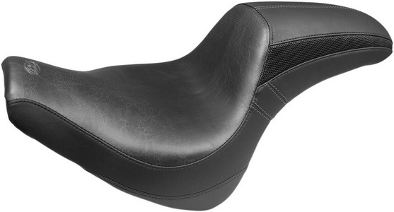 Mustang Seat Tripper Fastback One-Piece Black Seat Tripr Fastbk Fxfb 1 i gruppen Reservdelar & Tillbehr / Ram och chassidelar / Sadlar / Sadlar Softail hos Blixt&Dunder AB (08021092)