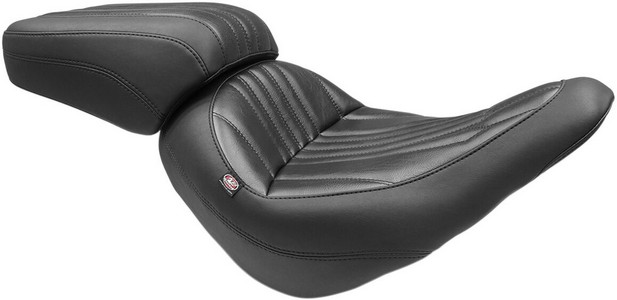 Mustang Seat Solo Tour Trapezoid Stitch Black Seat Solo Tour Fxlr 18 i gruppen Reservdelar & Tillbehr / Ram och chassidelar / Sadlar / Sadlar Softail hos Blixt&Dunder AB (08021102)