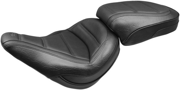 Mustang Seat Solo Tour Trapezoid Stitch Black Seat Solo Tour Flsl 18-1 i gruppen Reservdelar & Tillbehr / Ram och chassidelar / Sadlar / Sadlar Softail hos Blixt&Dunder AB (08021110)