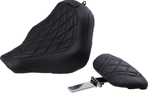 Mustang Seat Solo Dbr Wdtrpr Diam Seat Solo Dbr Wdtrpr Diam i gruppen Reservdelar & Tillbehr / Ram och chassidelar / Sadlar / Sadlar Softail hos Blixt&Dunder AB (08021200)