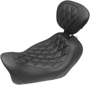 Mustang Seat Solo Dbr Trpr Diam Seat Solo Dbr Trpr Diam i gruppen Reservdelar & Tillbehr / Ram och chassidelar / Sadlar / Sadlar Softail hos Blixt&Dunder AB (08021263)