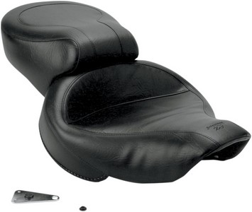 Mustang Seat One-Piece Super Touring 2-Up Vintage Smooth Seat Wide Vin i gruppen Reservdelar & Tillbehr / Ram och chassidelar / Sadlar / Sadlar Touring hos Blixt&Dunder AB (08030222)