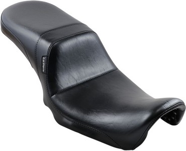 Le Pera Seat Daytona Two Up Smooth Black Seat Daytona 2Up 6-16Dyna i gruppen Reservdelar & Tillbehr / Ram och chassidelar / Sadlar / Sadlar Dyna (FXD) hos Blixt&Dunder AB (08030238)