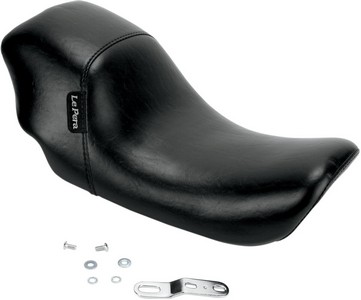 Le Pera Seat Bare Bones Solo Up Front Smooth Black Seat Bbones Solo Up i gruppen Reservdelar & Tillbehr / Ram och chassidelar / Sadlar / Sadlar Dyna (FXD) hos Blixt&Dunder AB (08030240)