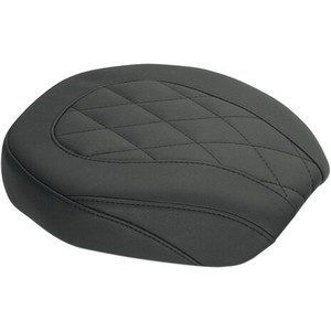 Mustang Pillion Pad Solo Wide Tripper? Diamond Stitched Black Seat R. i gruppen Reservdelar & Tillbehr / Ram och chassidelar / Sadlar / Sadlar Dyna (FXD) hos Blixt&Dunder AB (08030396)