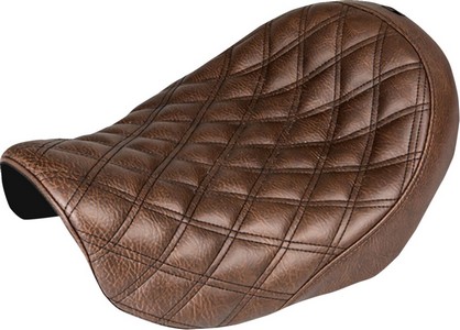 Saddlemen Solo Seat Renegade? Ls Front Vinyl|Saddlegel? Plain Brown Se i gruppen Reservdelar & Tillbehr / Ram och chassidelar / Sadlar / Saddlemen hos Blixt&Dunder AB (08030553)