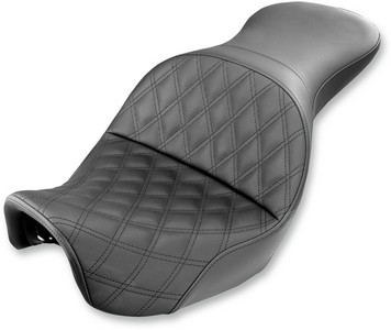 Saddlemen 2-Up Seat Explorer? Front|Rear Vinyl|Saddlegel? Black Seat E i gruppen Reservdelar & Tillbehr / Ram och chassidelar / Sadlar / Saddlemen hos Blixt&Dunder AB (08030554)