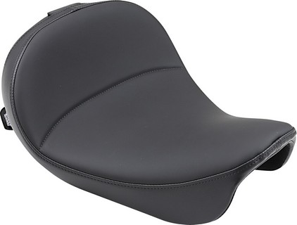 Drag Specialties Seats Seat Solo With Backrest Option Black Seat Solo i gruppen Reservdelar & Tillbehr / Ram och chassidelar / Sadlar / Sadlar Dyna (FXD) hos Blixt&Dunder AB (08030555)