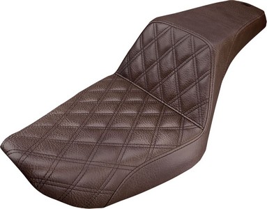 Saddlemen 2-Up Seat Step Up Front|Rear Saddlehyde? Brown Seat Stepup B i gruppen Reservdelar & Tillbehr / Ram och chassidelar / Sadlar / Saddlemen hos Blixt&Dunder AB (08030570)