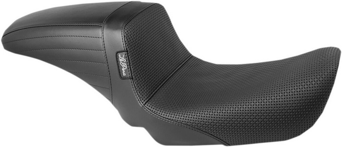 Le Pera Seat Kickflip Black/Basket Weave Seat Kickflip Bw 06-17Fxd i gruppen Reservdelar & Tillbehr / Ram och chassidelar / Sadlar / Sadlar Sportster hos Blixt&Dunder AB (08030581)