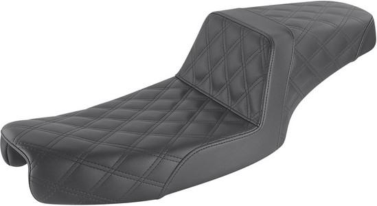 Saddlemen Step Up Seat - Lattice Stitched - Dyna Seat Step Up Ls Dyna i gruppen Reservdelar & Tillbehr / Ram och chassidelar / Sadlar / Saddlemen hos Blixt&Dunder AB (08030664)