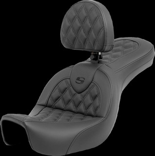 Saddlemen Seat Roadsofa Ls With Backrest Seat Roadsofa Ls With Backres i gruppen Reservdelar & Tillbehr / Ram och chassidelar / Sadlar / Sadlar Dyna (FXD) hos Blixt&Dunder AB (08030706)