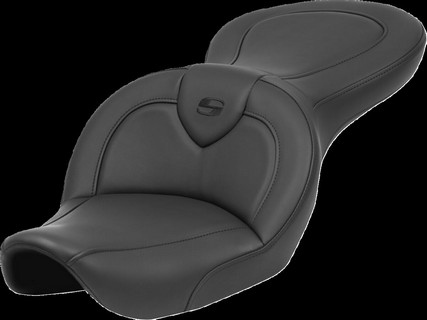 Saddlemen Explorer? Road Sofa Seat - Without Backrest - Black Seat R i gruppen Reservdelar & Tillbehr / Ram och chassidelar / Sadlar / Sadlar Dyna (FXD) hos Blixt&Dunder AB (08030725)