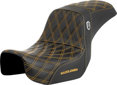 Saddlemen Seat Sdc Performance Gold Stitch Seat Sdc Performance Gold S i gruppen Reservdelar & Tillbehr / Ram och chassidelar / Sadlar / Sadlar Dyna (FXD) hos Blixt&Dunder AB (08030727)