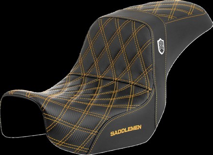 Saddlemen Seat Sdc Performance Gold Stitch Seat Sdc Performance Gold S i gruppen Reservdelar & Tillbehr / Ram och chassidelar / Sadlar / Sadlar Dyna (FXD) hos Blixt&Dunder AB (08030727)