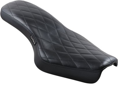 Le Pera Seat Cobra 2-Up Diamond Stitched Black Seat Cobra Diamond i gruppen Reservdelar & Tillbehr / Ram och chassidelar / Sadlar / Sadlar Sportster hos Blixt&Dunder AB (08040592)