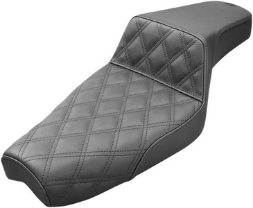 Saddlemen 2-Up Seat Step Up Front|Rear Saddlehyde?|Saddlegel? Black Se i gruppen Reservdelar & Tillbehr / Ram och chassidelar / Sadlar / Sadlar Sportster hos Blixt&Dunder AB (08040650)