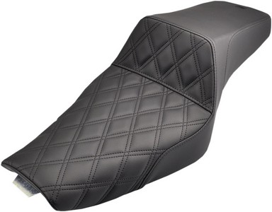 Saddlemen 2-Up Seat Step Up Front|Rear Saddlehyde?|Saddlegel? Black Se i gruppen Reservdelar & Tillbehr / Ram och chassidelar / Sadlar / Sadlar Sportster hos Blixt&Dunder AB (08040652)