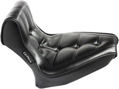 Le Pera Seat Signature Ii Solo Front Pleated Black Seat Signature Ii F i gruppen Reservdelar & Tillbehr / Ram och chassidelar / Sadlar / Sadlar Sportster hos Blixt&Dunder AB (08040653)