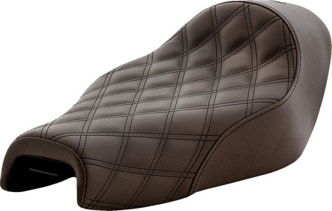 Saddlemen Solo Seat Renegade? Ls Front Vinyl|Saddlegel? Plain Brown Se i gruppen Reservdelar & Tillbehr / Ram och chassidelar / Sadlar / Sadlar Sportster hos Blixt&Dunder AB (08040662)