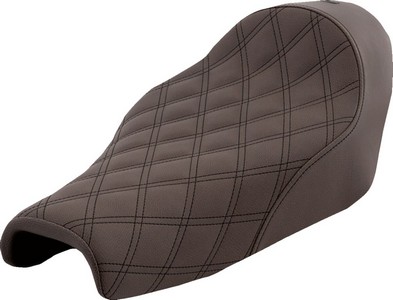 Saddlemen Solo Seat Renegade? Ls Front Vinyl|Saddlegel? Plain Brown Se i gruppen Reservdelar & Tillbehr / Ram och chassidelar / Sadlar / Sadlar Sportster hos Blixt&Dunder AB (08040663)