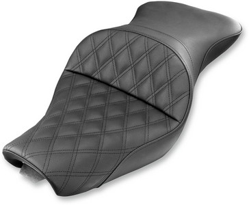 Saddlemen 2-Up Seat Explorer? Ls Front|Rear Vinyl|Saddlegel? Black Sea i gruppen Reservdelar & Tillbehr / Ram och chassidelar / Sadlar / Sadlar Sportster hos Blixt&Dunder AB (08040664)