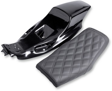 Saddlemen Solo Seat Conversion Kit Eliminator Front Vinyl Black Seat L i gruppen Reservdelar & Tillbehr / Ram och chassidelar / Sadlar / Saddlemen hos Blixt&Dunder AB (08040680)