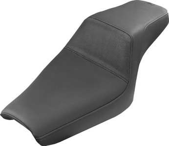 Saddlemen 2-Up Seat Step Up Front|Rear Vinyl|Saddlegel? Black Seat Ste i gruppen Reservdelar & Tillbehr / Ram och chassidelar / Sadlar / Sadlar Sportster hos Blixt&Dunder AB (08040685)