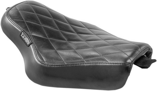 Le Pera Seat Streaker Solo Diamond-Cut Black Seat Streak Diamd 10-19Xl i gruppen Reservdelar & Tillbehr / Ram och chassidelar / Sadlar / Sadlar Sportster hos Blixt&Dunder AB (08040699)