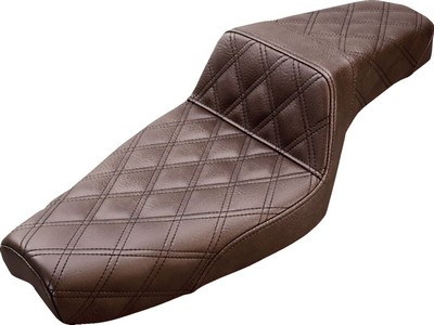 Saddlemen Seat Step Up Ls Front Lattice Brown Seat Step Up Ls Xl Brown i gruppen Reservdelar & Tillbehr / Ram och chassidelar / Sadlar / Sadlar Sportster hos Blixt&Dunder AB (08040712)