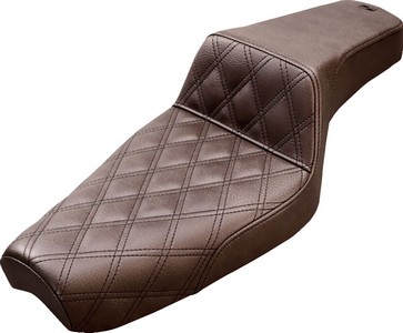 Saddlemen Seat Step Up Ls Front Lattice Brown Seat Step Up Ls Xl Brown i gruppen Reservdelar & Tillbehr / Ram och chassidelar / Sadlar / Sadlar Sportster hos Blixt&Dunder AB (08040714)