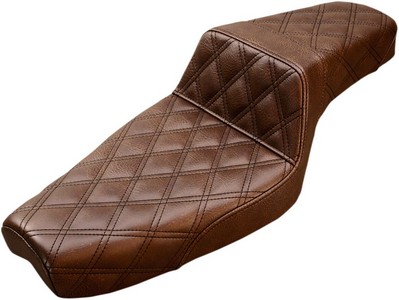 Saddlemen Seat Step Up Ls Front Lattice Brown Seat Step Up Ls Xl Brown i gruppen Reservdelar & Tillbehr / Ram och chassidelar / Sadlar / Sadlar Sportster hos Blixt&Dunder AB (08040720)