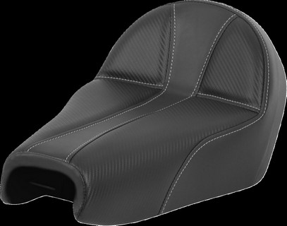 Saddlemen Seat Dominator W/Br Silver Stitch 4.5G Seat Dominator W/Br S i gruppen Reservdelar & Tillbehr / Ram och chassidelar / Sadlar / Sadlar Sportster hos Blixt&Dunder AB (08040788)