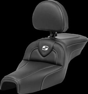 Saddlemen Seat Roadsofa Cf W/ Backrest Seat Roadsofa Cf W/ Backrest i gruppen Reservdelar & Tillbehr / Ram och chassidelar / Sadlar / Sadlar Sportster hos Blixt&Dunder AB (08040793)