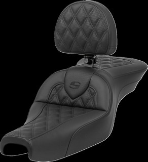 Saddlemen Seat Roadsofa Ls W/ Backrest Seat Roadsofa Ls W/ Backrest i gruppen Reservdelar & Tillbehr / Ram och chassidelar / Sadlar / Sadlar Sportster hos Blixt&Dunder AB (08040797)