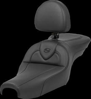Saddlemen Seat Roadsofa W/ Backrest Seat Roadsofa W/ Backrest i gruppen Reservdelar & Tillbehr / Ram och chassidelar / Sadlar / Sadlar Sportster hos Blixt&Dunder AB (08040801)